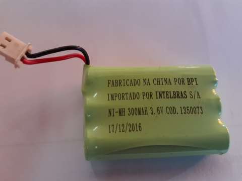 BATERIA ORIGINAL INTELBRAS 3,6V 300 MAH